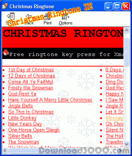 Christmas Ringtones XE screenshot